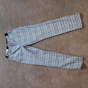 H&M Women's Plaid Pants NWT